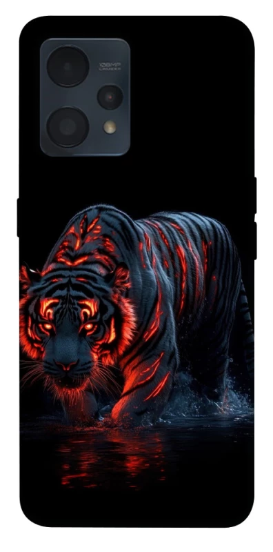 Чохол на Realme 9 4G / 9 Pro+ fire tiger фото 1 з 1