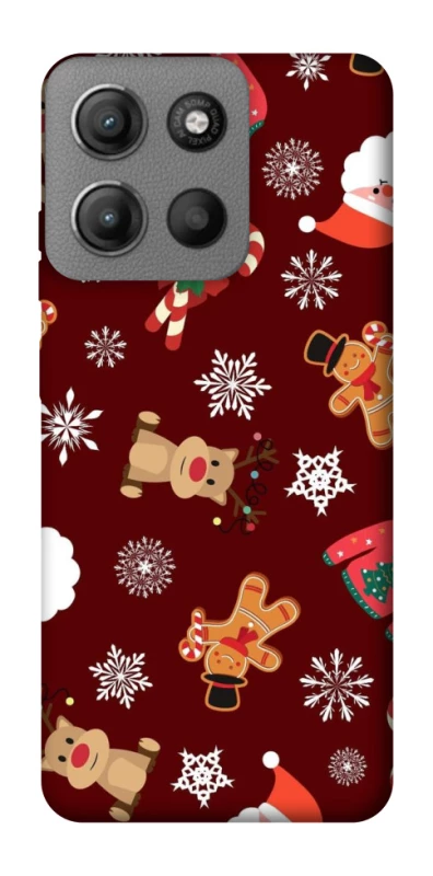 Чохол на Motorola Moto G15 Power Новорічний v6 фото 1 з 1