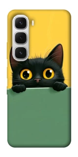 Чехол на Infinix Hot 60i Black cat v2 фото 1 из 1