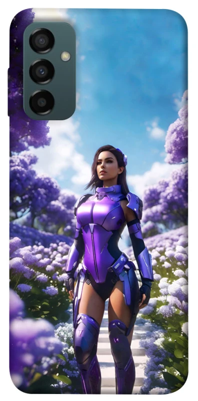 Чохол на Samsung Galaxy M14 5G Cyber space girl ver.4 фото 1 з 1