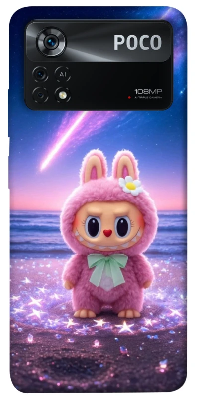 Чехол на Xiaomi Poco X4 Pro 5G Space Labubu фото 1 из 1