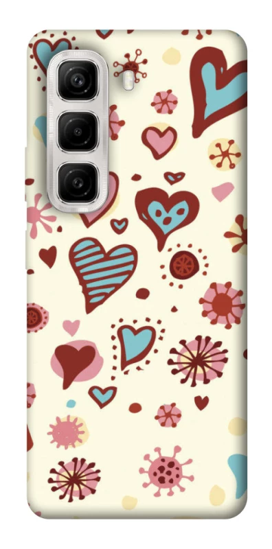 Чохол на Infinix Hot 50 4G Pretty hearts фото 1 з 1