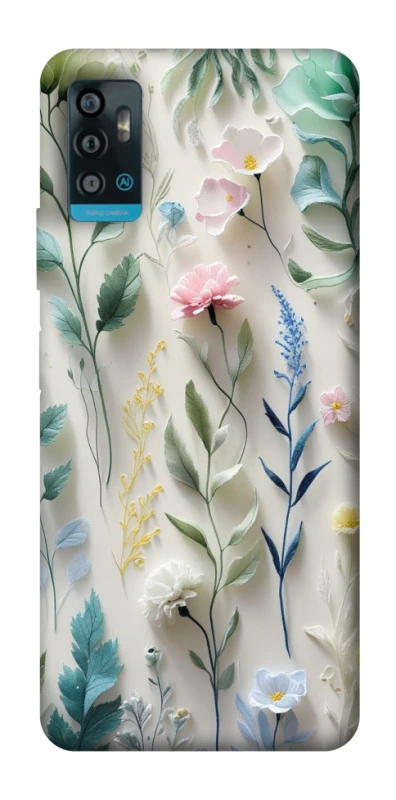 Чохол на ZTE Blade A71 Floral design ver.3 фото 1 з 1