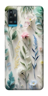 Чехол на ZTE Blade A71 Floral design ver.3 фото 1 из 1
