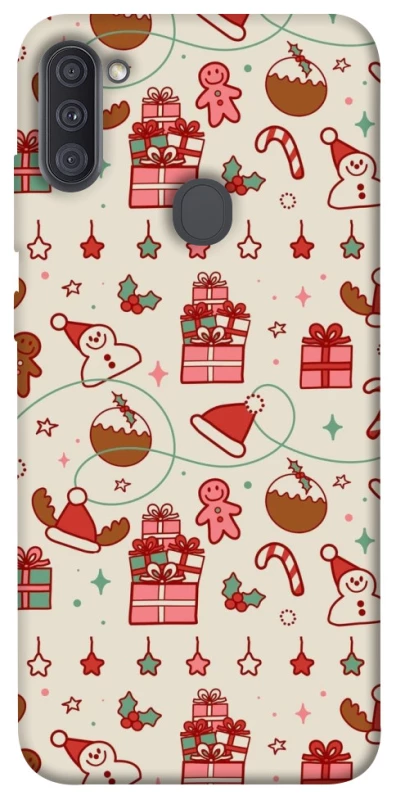 Чехол на Samsung Galaxy A11 Новогодний v14 фото 1 из 1