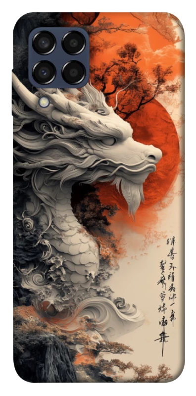 Чохол на Samsung Galaxy M33 5G white dragon фото 1 з 1