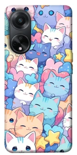 Чехол на Oppo A98 Funny Kittens ver.3 фото 1 из 1