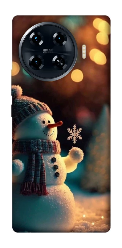 Чехол на TECNO Spark 20 Pro+ Новогодний v46 фото 1 из 1