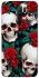 Чохол на Xiaomi Redmi 9 skull and rose фото 1 з 1