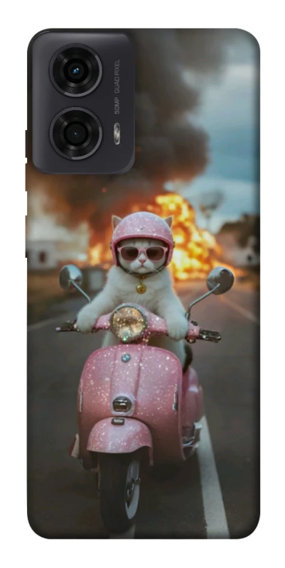 Чохол на Motorola Moto G04 Exploding Kittens ver.3 фото 1 з 1