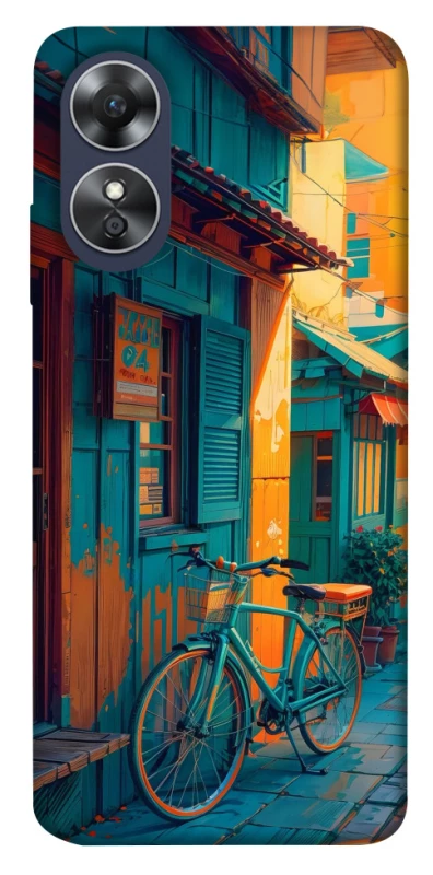 Чехол на Oppo A17 Bike фото 1 из 1