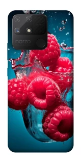 Чехол на Realme Narzo 50A Малинка в воде фото 1 из 1