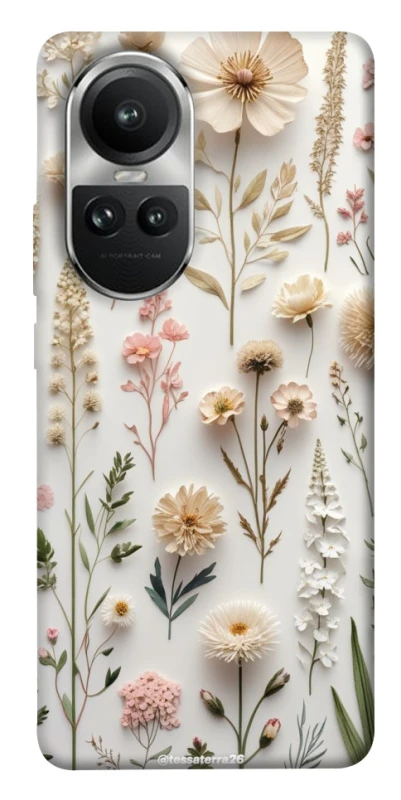 Чохол на Oppo Reno 10 Floral design ver.1 фото 1 з 1