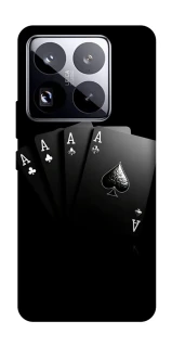 Чехол на Xiaomi 15 Pro Black Cards фото 1 из 1