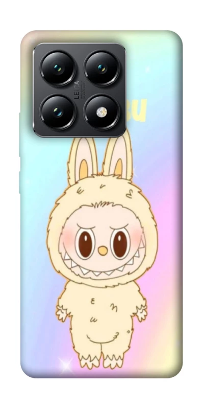 Чехол на Xiaomi 14T Fluffy Rainbow Labubu фото 1 из 1