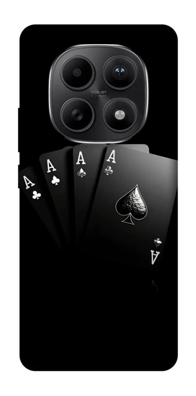 Чохол на Xiaomi Redmi Note 15 5G Black Cards фото 1 з 1