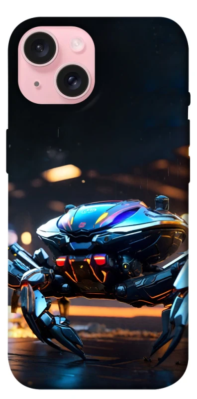 Чохол на Apple iPhone 15 (6.1") Cyber ​​crab фото 1 з 1