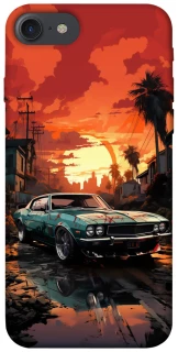 Чохол на Apple iPhone 7 / 8 (4.7") Car at sunset фото 1 з 1
