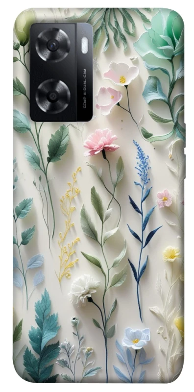 Чехол на Oppo A57s Floral design ver.3 фото 1 из 1