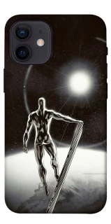 Чохол на Apple iPhone 12 mini (5.4") Срібний серфер фото 1 з 1