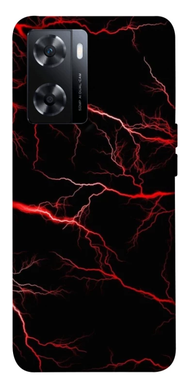 Чехол на OnePlus Nord N20 SE Красная молния фото 1 из 1