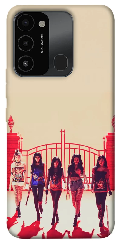 Чехол на TECNO Spark 8C RED VELVET v4 фото 1 из 1