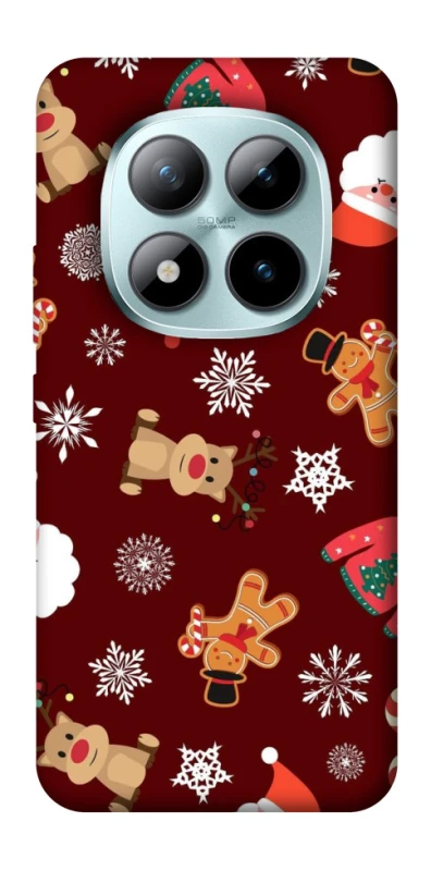 Чехол на Xiaomi Redmi Note 15 Pro+ 5G Новогодний v6 фото 1 из 1