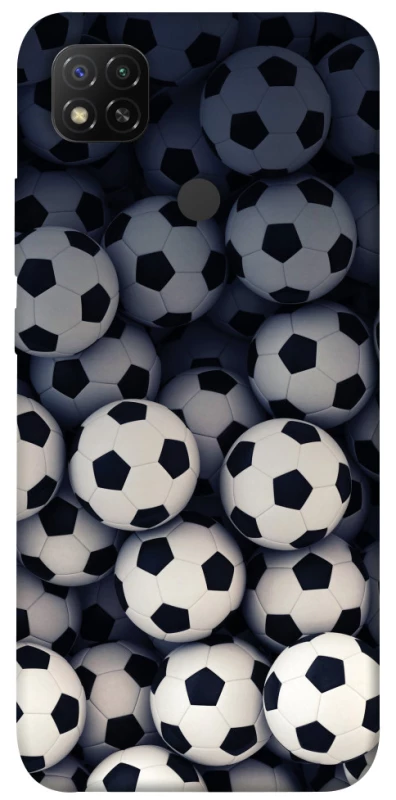 Чохол на Xiaomi Redmi 9C Футбольні м'ячи фото 1 з 1