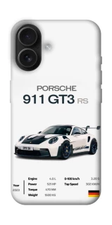 Чехол на Apple iPhone 16 Porsche 911 GT3 фото 1 из 1