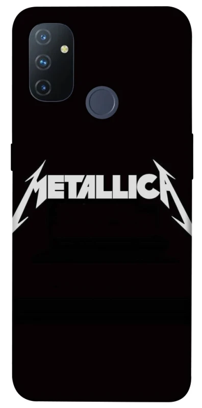 Чехол на OnePlus Nord N100 Metallica logo фото 1 Чехол на OnePlus Nord N100 Metallica logo фото 1 из 1