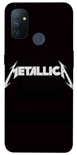 Чехол на OnePlus Nord N100 Metallica logo фото 1 Чехол на OnePlus Nord N100 Metallica logo фото 1 из 1