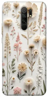 Чохол на Xiaomi Redmi 9 Floral design ver.1 фото 1 з 1