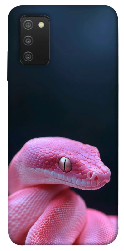 Чехол на Samsung Galaxy A03s Розовая Змея фото 1 из 1
