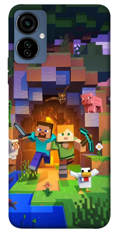 Чехол на TECNO Camon 19 Neo Minecraft game фото 1 из 1