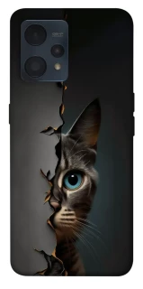 Чохол на Realme 9 4G / 9 Pro+ Кіт-підглядач v2 фото 1 з 1