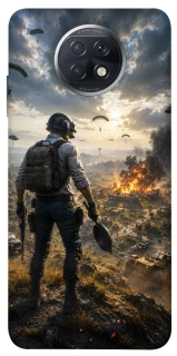 Чехол на Xiaomi Redmi Note 9 5G / Note 9T PUBG ver.2 фото 1 из 1