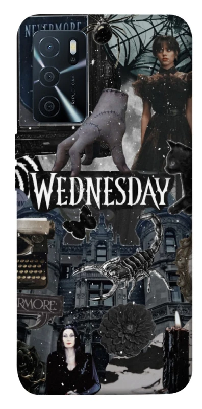 Чохол на Oppo A16s / A16 Wednesday Collage ver.2 фото 1 з 1