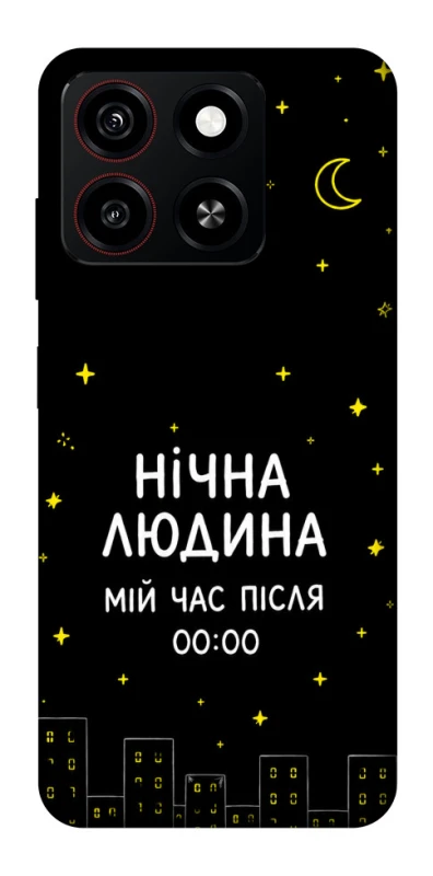 Чехол на ZTE Blade A35 4G Нічна людина фото 1 из 1