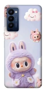 Чехол на TECNO Camon 18 Pro Labubu & clouds фото 1 из 1