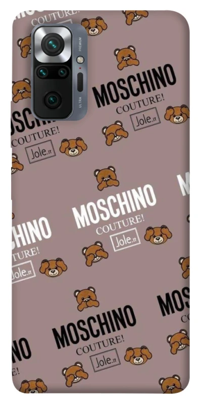 Чохол на Xiaomi Redmi Note 10 Pro Moschino фото 1 з 1