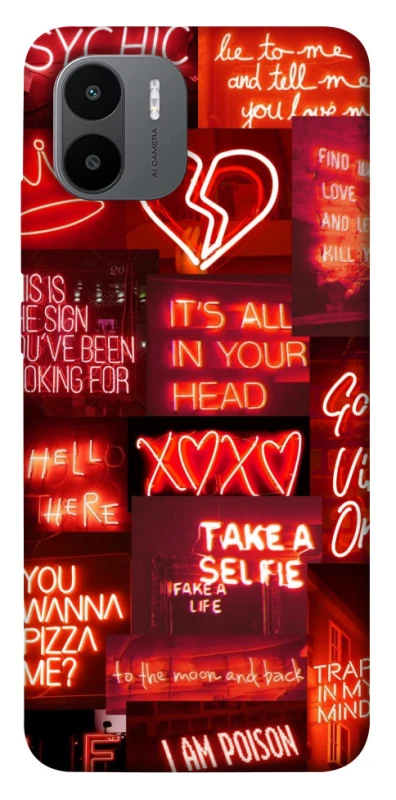 Чохол на Xiaomi Redmi A1+ / Poco C50 / A2+ Love collage ver.7 фото 1 з 1