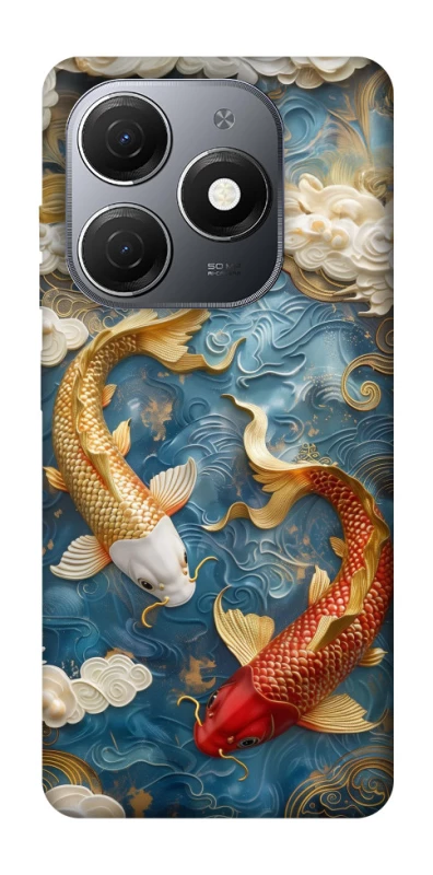 Чехол на TECNO Spark 20 Koi carp фото 1 из 1