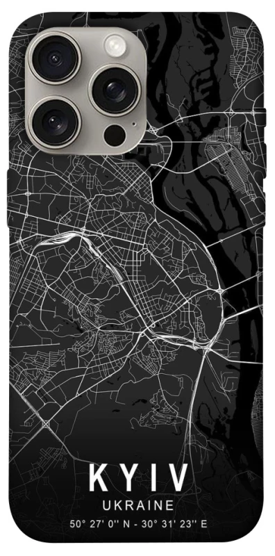 Чохол на Apple iPhone 15 Pro Max (6.7") Kyiv map фото 1 з 1