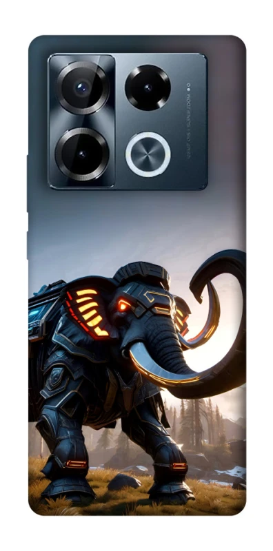 Чохол на Infinix Note 40 Pro 4G Cyber ​​elephant фото 1 з 1