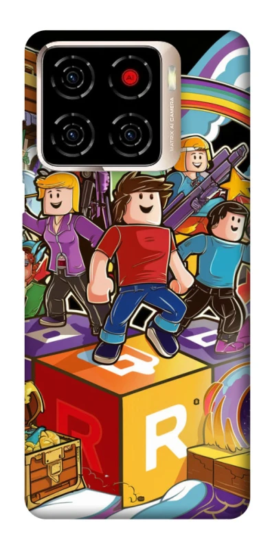 Чохол на ZTE Blade A56 Roblox family фото 1 з 1