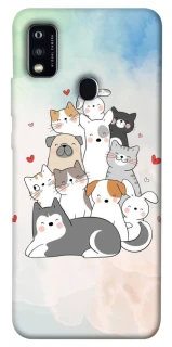 Чохол на ZTE Blade A51 Funny Pets ver.2 фото 1 з 1