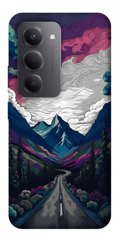 Чехол на Xiaomi Redmi 15 (EU) Нарисованные горы фото 1 из 1