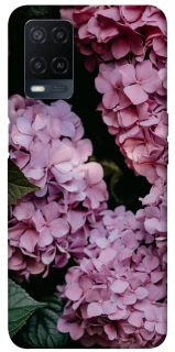 Чохол на Oppo A54 4G Рожеві гартензії фото 1 з 1