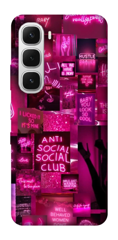 Чехол на Infinix Hot 60i Hot collage ver.7 фото 1 из 1