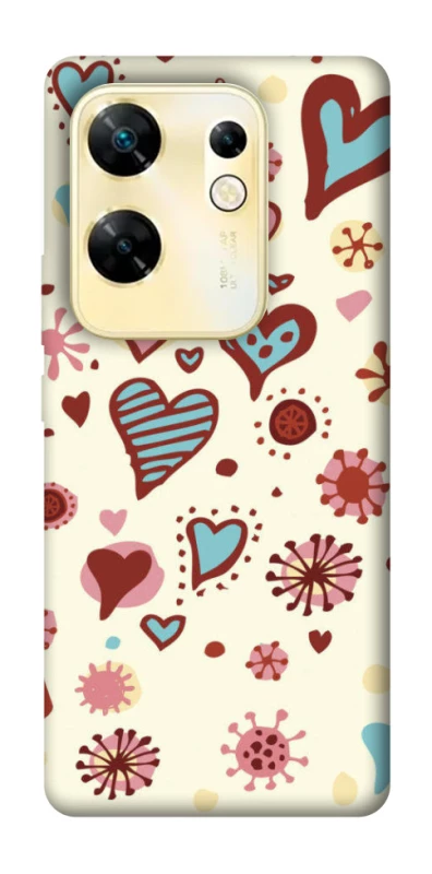 Чохол на Infinix Zero 30 4G Pretty hearts фото 1 з 1
